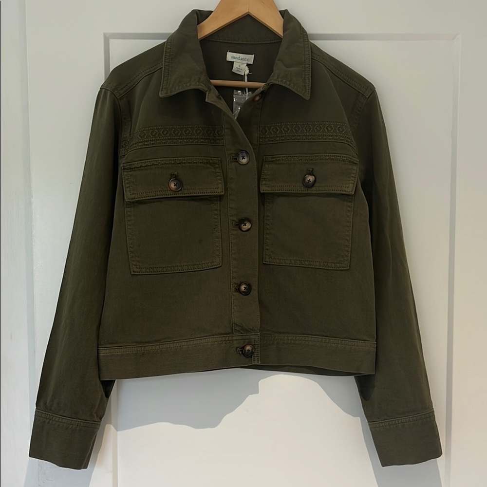 Sundance Rhodes Jacket - army green; small